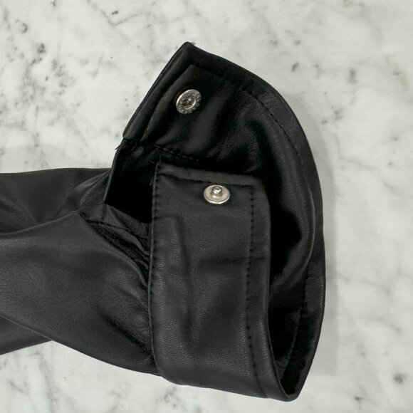 Zara Fake Leather Cargo Pants - Soft!! - Size XS - Picture 7 of 9